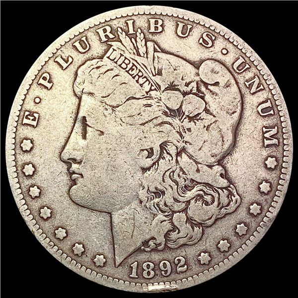 1892-S Morgan Silver Dollar LIGHTLY CIRCULATED