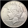 1934-S Silver Peace Dollar CLOSELY UNCIRCULATED
