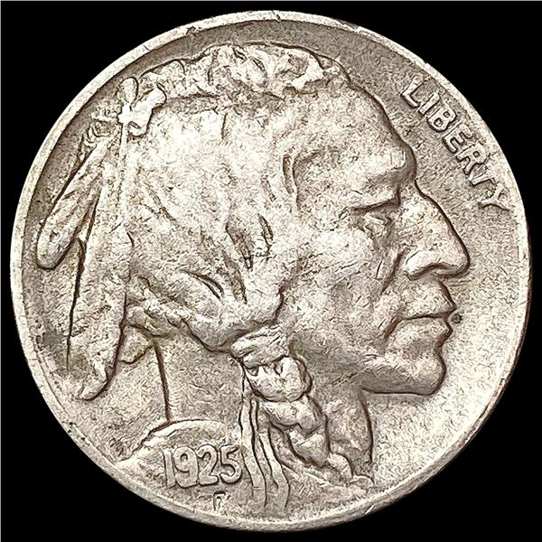 1925-S Buffalo Nickel NEARLY UNCIRCULATED