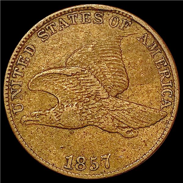 1857 Flying Eagle Cent LIGHTLY CIRCULATED