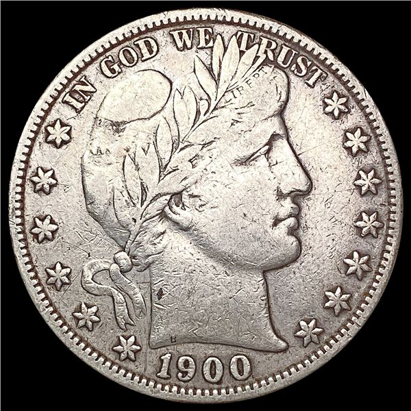 1900-S Barber Half Dollar NEARLY UNCIRCULATED