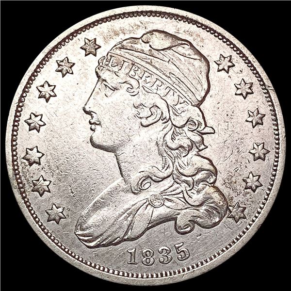 1835 Capped Bust Quarter CLOSELY UNCIRCULATED