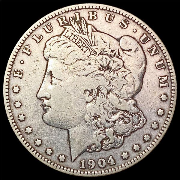 1904-S Morgan Silver Dollar LIGHTLY CIRCULATED