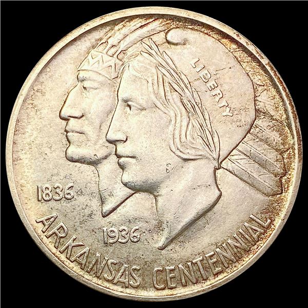 1936-D Arkansas Half Dollar CHOICE BU