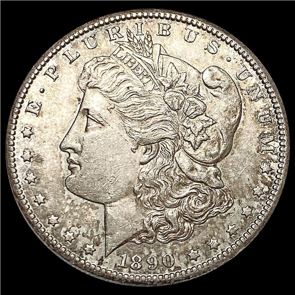 1890-CC Morgan Silver Dollar UNCIRCULATED