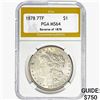 1878 REV 78 Morgan Silver Dollar PGA MS64