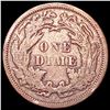 Image 2 : 1872 Seated Liberty Dime LIGHTLY CIRCULATED