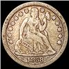 Image 1 : 1858 Seated Liberty Dime LIGHTLY CIRCULATED