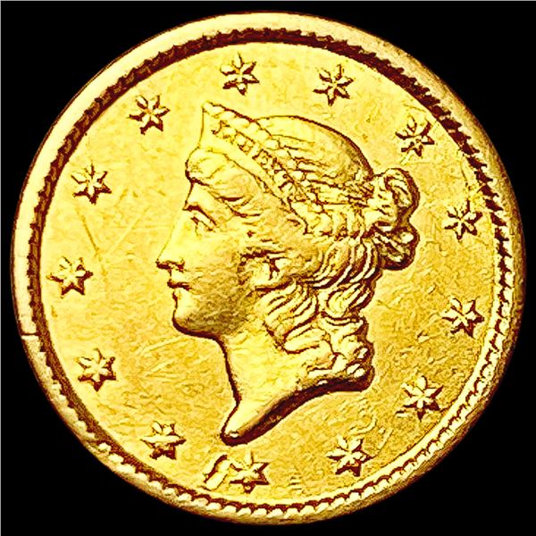 1851 Rare Gold Dollar CLOSELY UNCIRCULATED