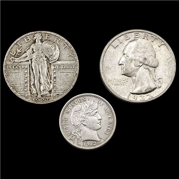 [3] 1912-1932 Varied Silver Coinage CHOICE AU