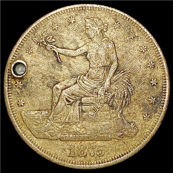 1875-CC Silver Trade Dollar HIGH GRADE