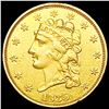 Image 1 : 1835 $2.50 Gold Quarter Eagle CLOSELY UNCIRCULATED