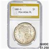1881-S Morgan Silver Dollar PGA MS66 PL
