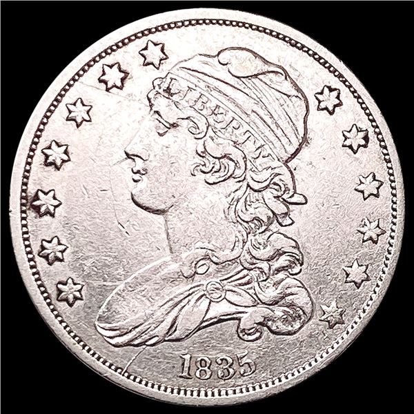 1835 Capped Bust Quarter CLOSELY UNCIRCULATED