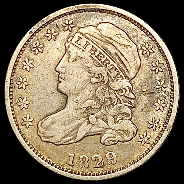 1829 Capped Bust Dime LIGHTLY CIRCULATED