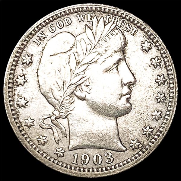 1903-O Barber Quarter CLOSELY UNCIRCULATED