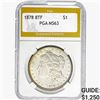 Image 1 : 1878 8 TF Morgan Silver Dollar PGA MS63