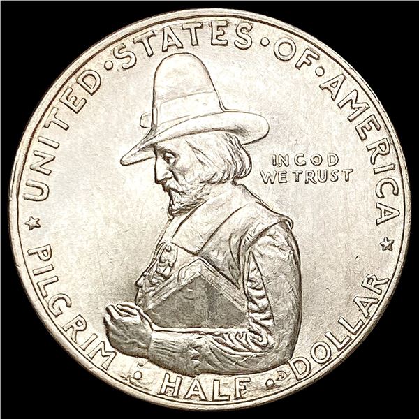 1920 Pilgrim Half Dollar CHOICE BU
