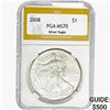 Image 1 : 2008 Silver Eagle PGA MS70