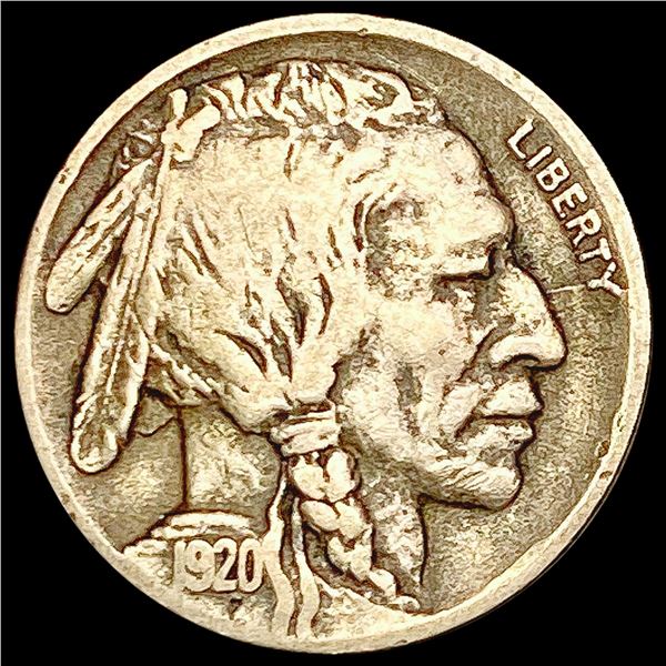 1920-D Buffalo Nickel LIGHTLY CIRCULATED
