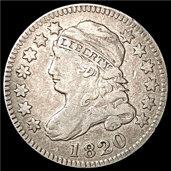 1820 Capped Bust Dime LIGHTLY CIRCULATED