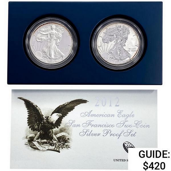 2012 ASE Proof and Rev. Proof [2 Coins]