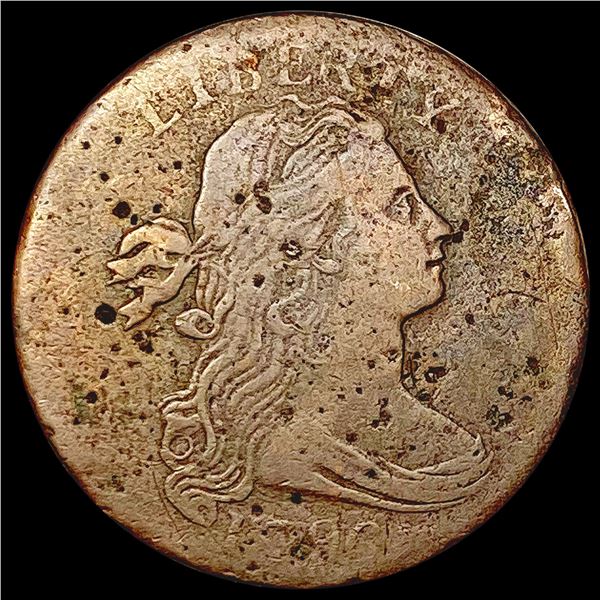 1796 Draped Bust Large Cent NICELY CIRCULATED