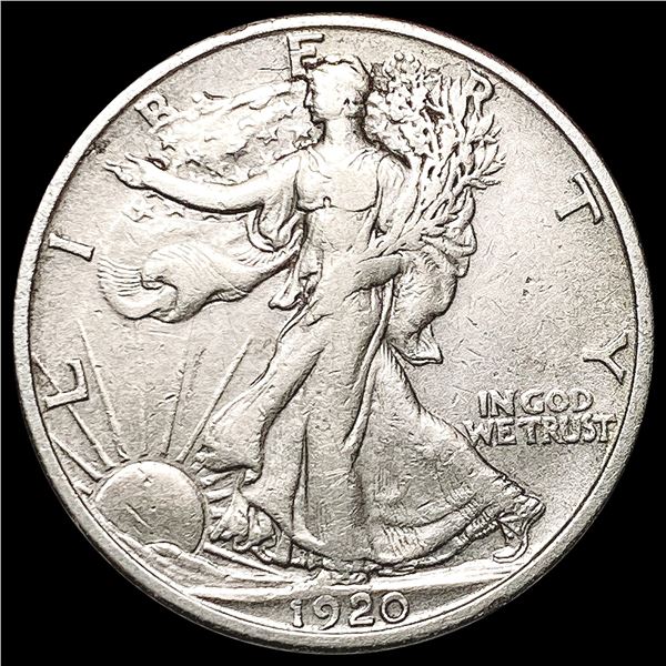 1920-S Walking Liberty Half Dollar CLOSELY UNCIRCULATED