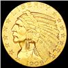 Image 1 : 1909-D $5 Gold Half Eagle CLOSELY UNCIRCULATED