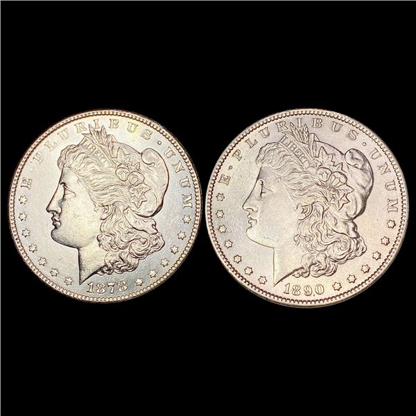 1878-1890 [2] Morgan Silver Dollar UNCIRCULATED