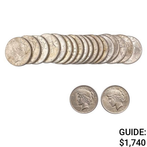 1922-1925 [20] Silver Peace Dollar