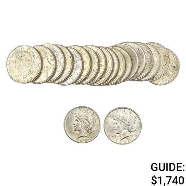 1922-1925 [20] Silver Peace Dollar