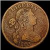Image 1 : 1805 Draped Bust Large Cent LIGHTLY CIRCULATED