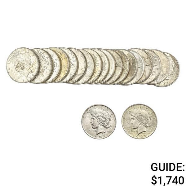 1922-1925 [20] Silver Peace Dollar