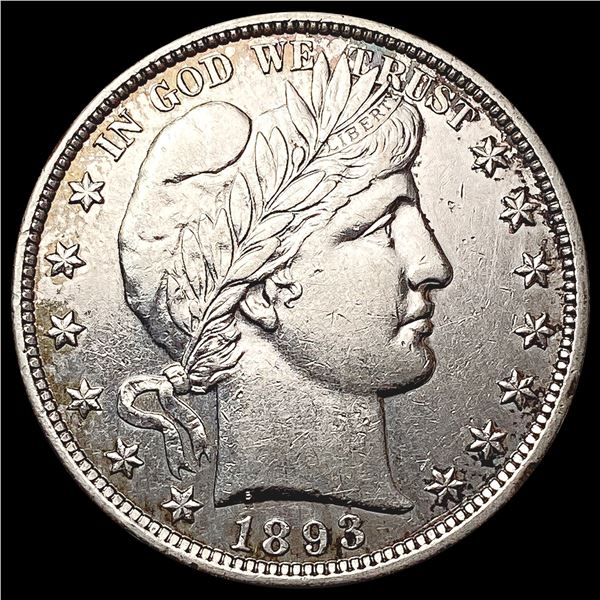 1893 Barber Half Dollar UNCIRCULATED