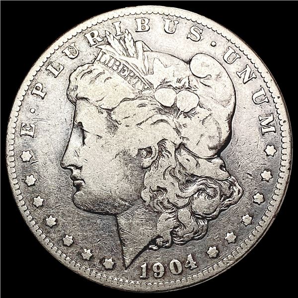 1904-S Morgan Silver Dollar NICELY CIRCULATED