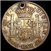 Image 2 : 1818 Bolivia 8 Reales Ferdinand VII Silver Coin HIGH GRADE