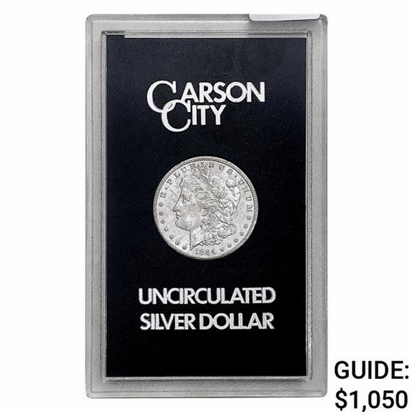 1884-CC Morgan Silver Dollar   GSA Hoard, UNC