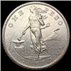 Image 1 : 1908 US Philippines 1 Peso  CLOSELY UNCIRCULATED