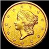 Image 1 : 1849 Rare Gold Dollar CLOSELY UNCIRCULATED