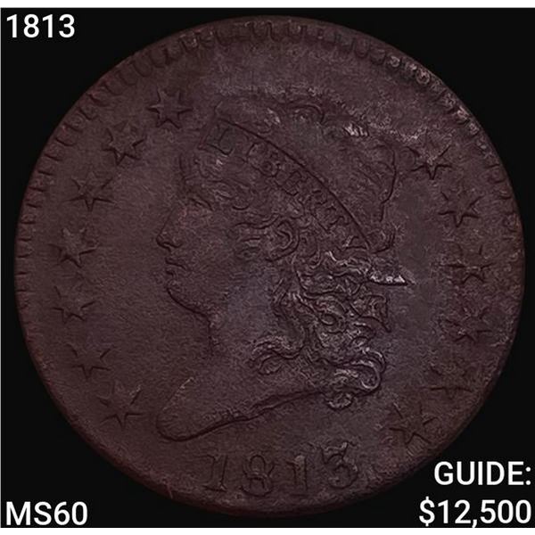 1813 Classic Head Large Cent UNCIRCULATED