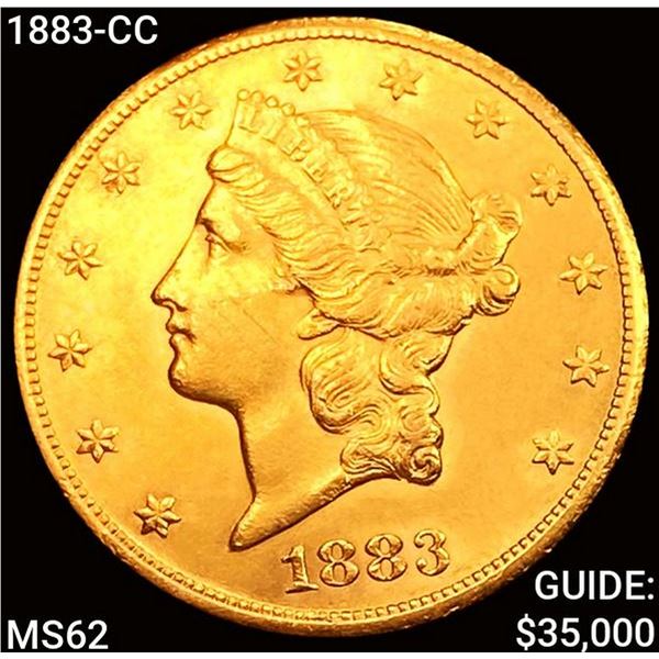 1883-CC Morgan Silver Dollar UNCIRCULATED