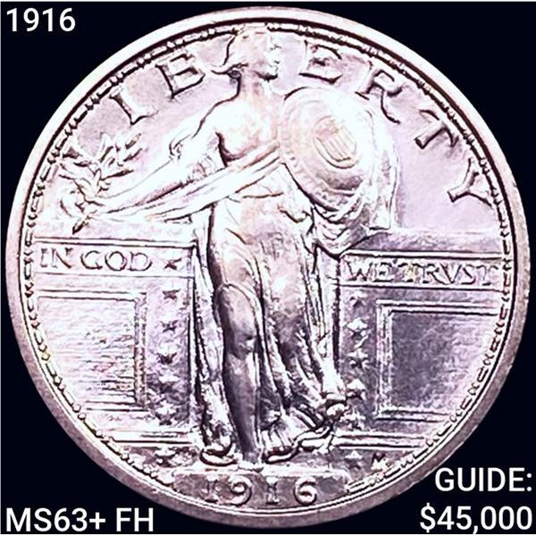 1916 Standing Liberty Quarter CHOICE BU+