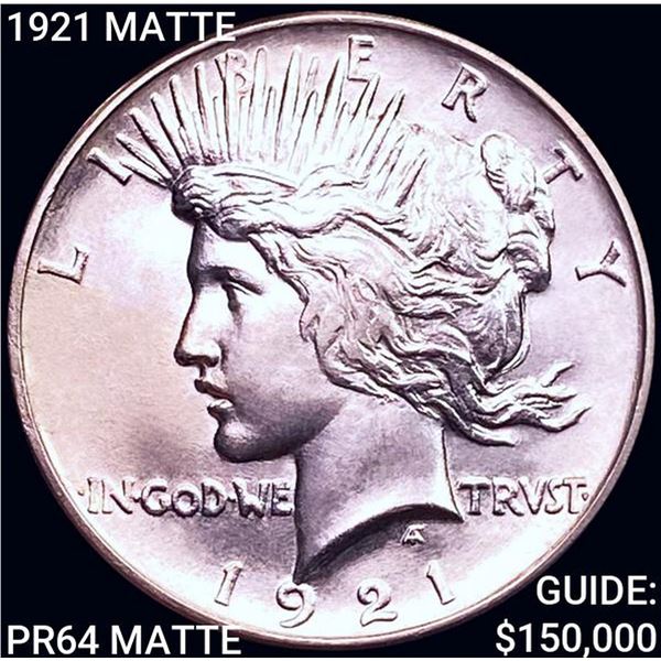 1921 Silver Peace Dollar GEM PROOF