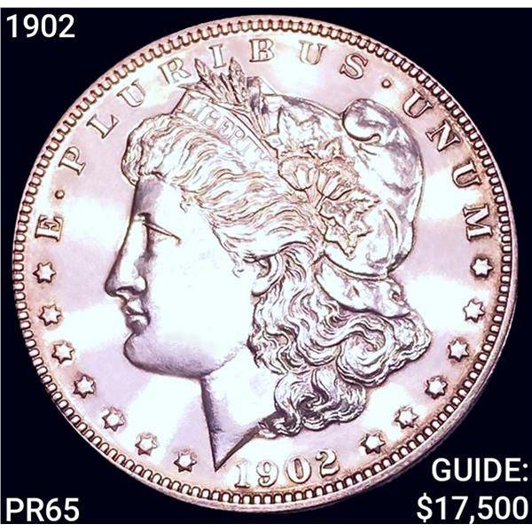 1902 Morgan Silver Dollar GEM PROOF