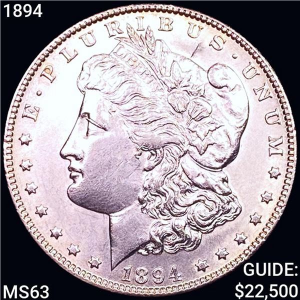 1894 Morgan Silver Dollar CHOICE BU