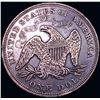 Image 2 : 1869 Seated Liberty Dollar CHOICE AU