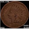 1858 J-208 Indian Head Cent PROOF
