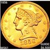 1856 $5 Gold Half Eagle UNCIRCULATED