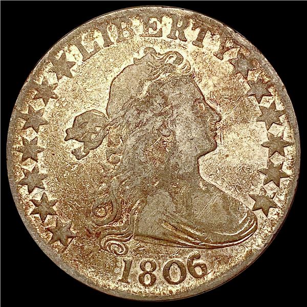 1806 Draped Bust Half Dollar LIGHTLY CIRCULATED